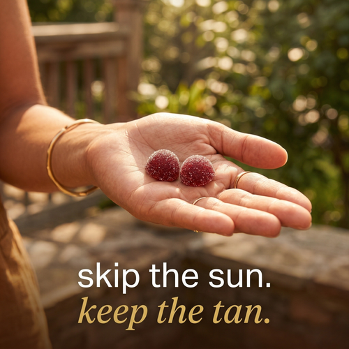 Solei Golden Glow Gummies | Natural Tanning Supplement | 60 Gummies